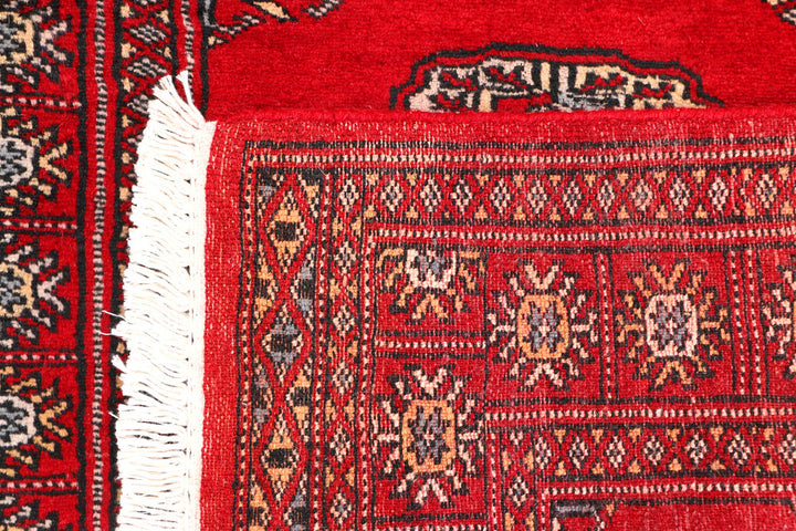 Dark Red Bokhara 2' 6 x 6' - No. 45014 - ALRUG Rug Store