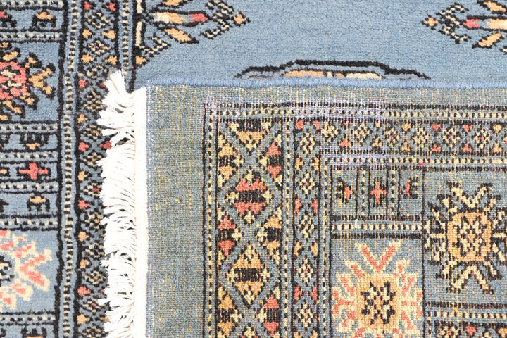 Steel Blue Bokhara 2' 5 x 6' 8 - No. 45019 - ALRUG Rug Store