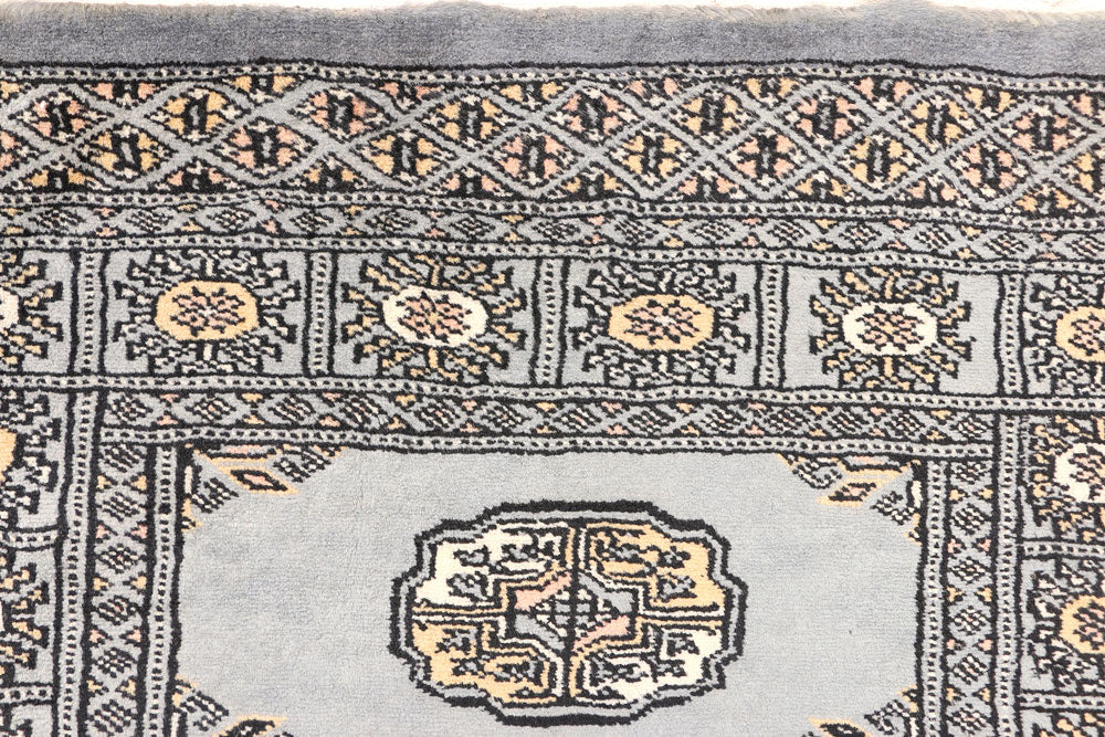 Slate Grey Bokhara 2' 6 x 6' 4 - No. 45023 - ALRUG Rug Store