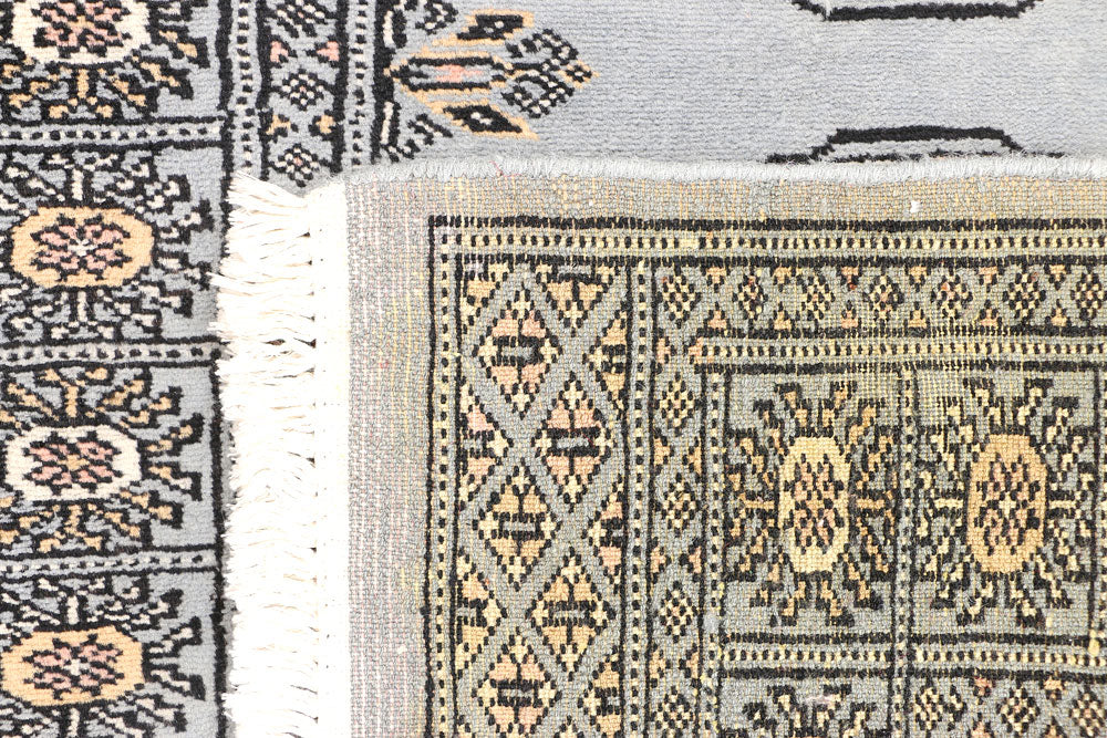 Slate Grey Bokhara 2' 6 x 6' 4 - No. 45023 - ALRUG Rug Store