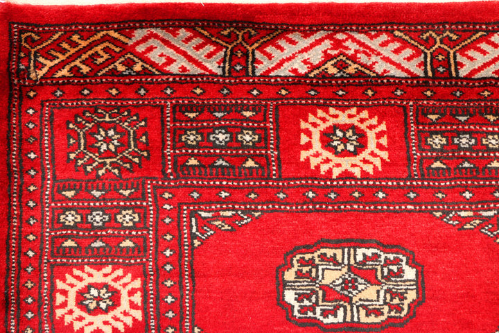 Red Bokhara 2' 7 x 6' 8 - No. 45026 - ALRUG Rug Store
