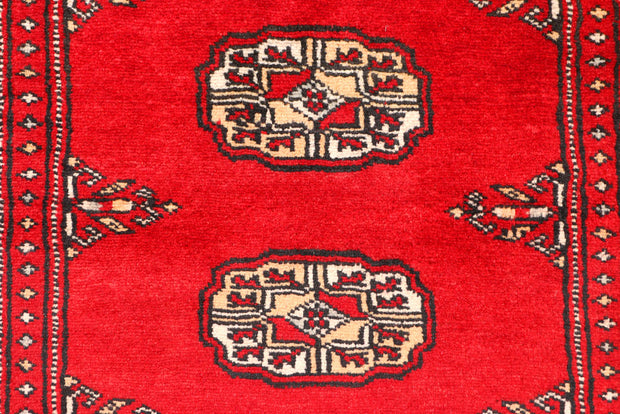 Red Bokhara 2' 7 x 6' 8 - No. 45026 - ALRUG Rug Store