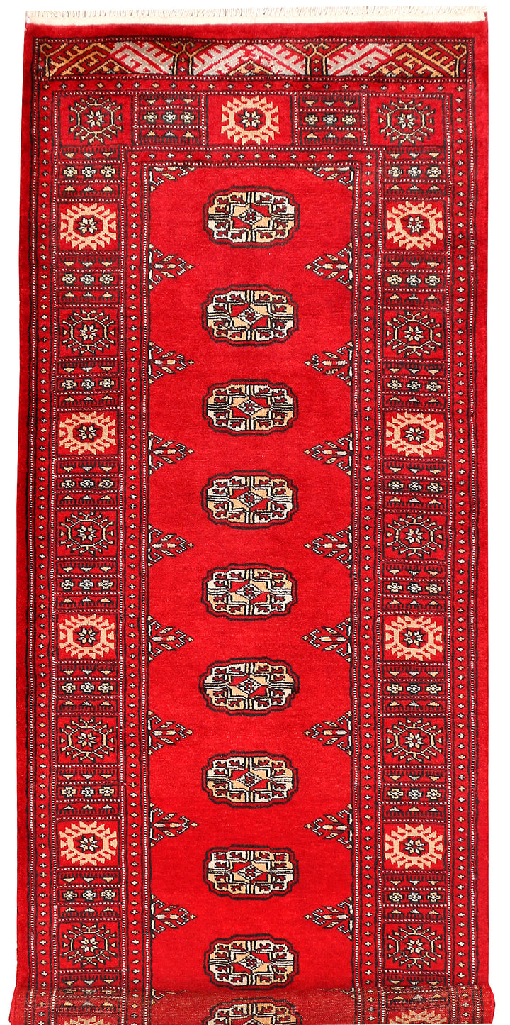 Red Bokhara 2' 7 x 6' 8 - No. 45026 - ALRUG Rug Store