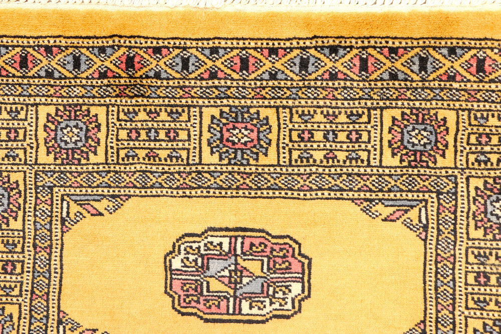 Gold Bokhara 2' 6 x 6' 4 - No. 45029 - ALRUG Rug Store