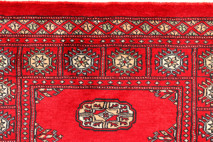 Dark Red Bokhara 2' 6 x 5' 7 - No. 45030 - ALRUG Rug Store