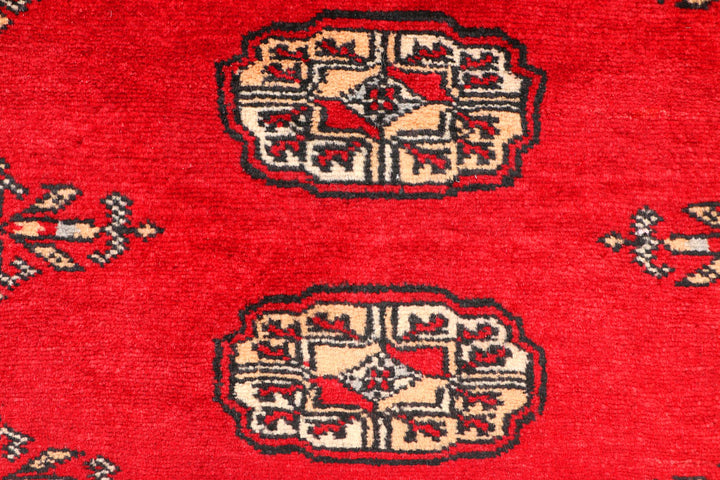 Dark Red Bokhara 2' 6 x 5' 7 - No. 45030 - ALRUG Rug Store