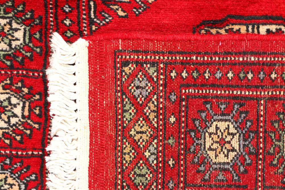Dark Red Bokhara 2' 6 x 5' 7 - No. 45030 - ALRUG Rug Store