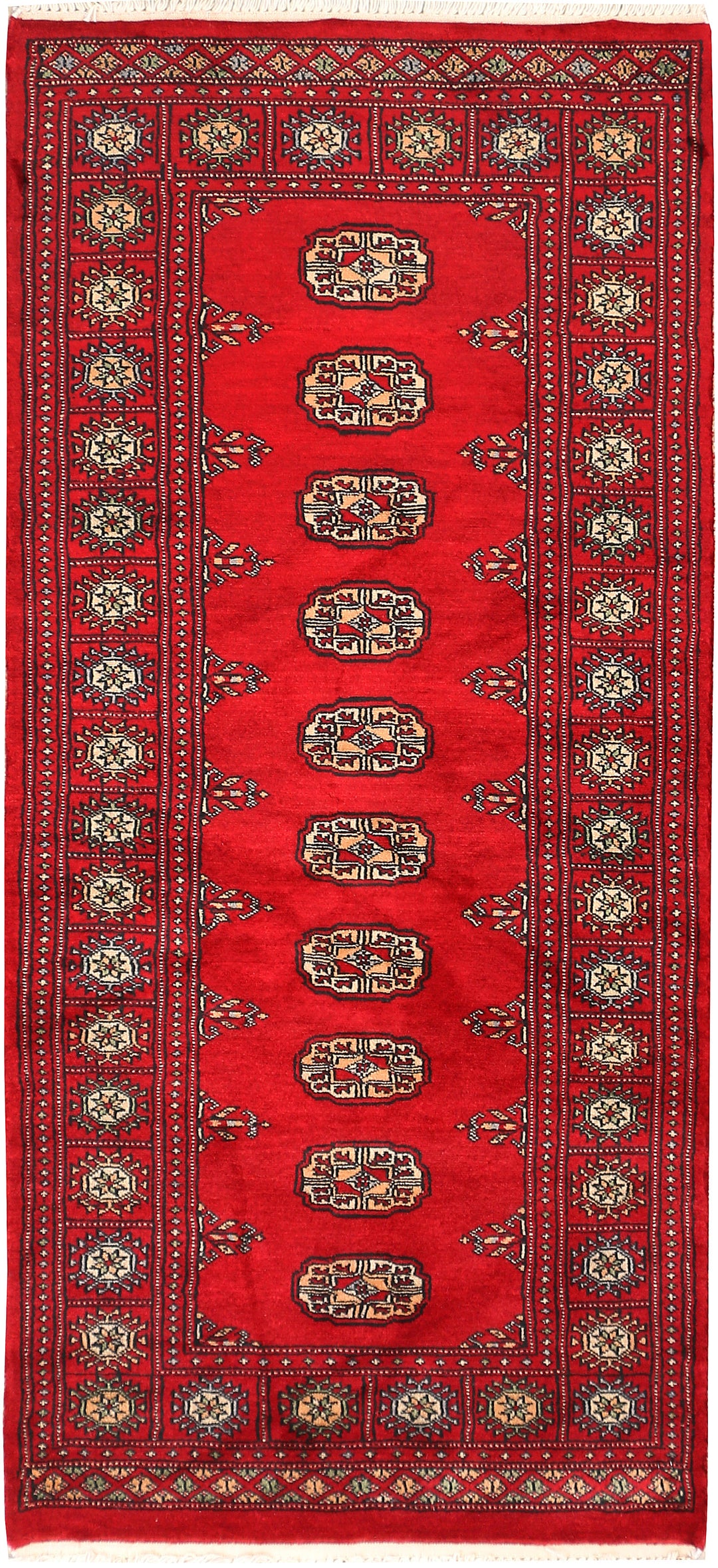 Dark Red Bokhara 2' 6 x 5' 7 - No. 45030 - ALRUG Rug Store