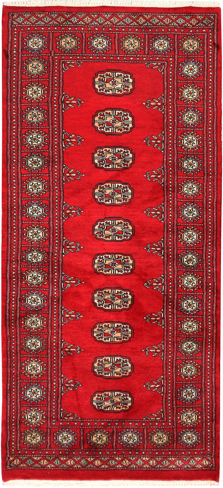 Dark Red Bokhara 2' 6 x 5' 7 - No. 45030 - ALRUG Rug Store