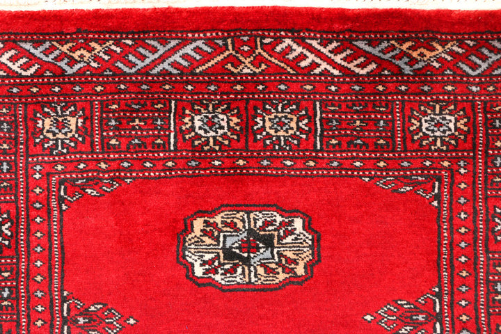 Red Bokhara 2' 7 x 6' - No. 45053 - ALRUG Rug Store