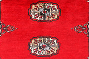 Red Bokhara 2' 7 x 6' - No. 45053 - ALRUG Rug Store