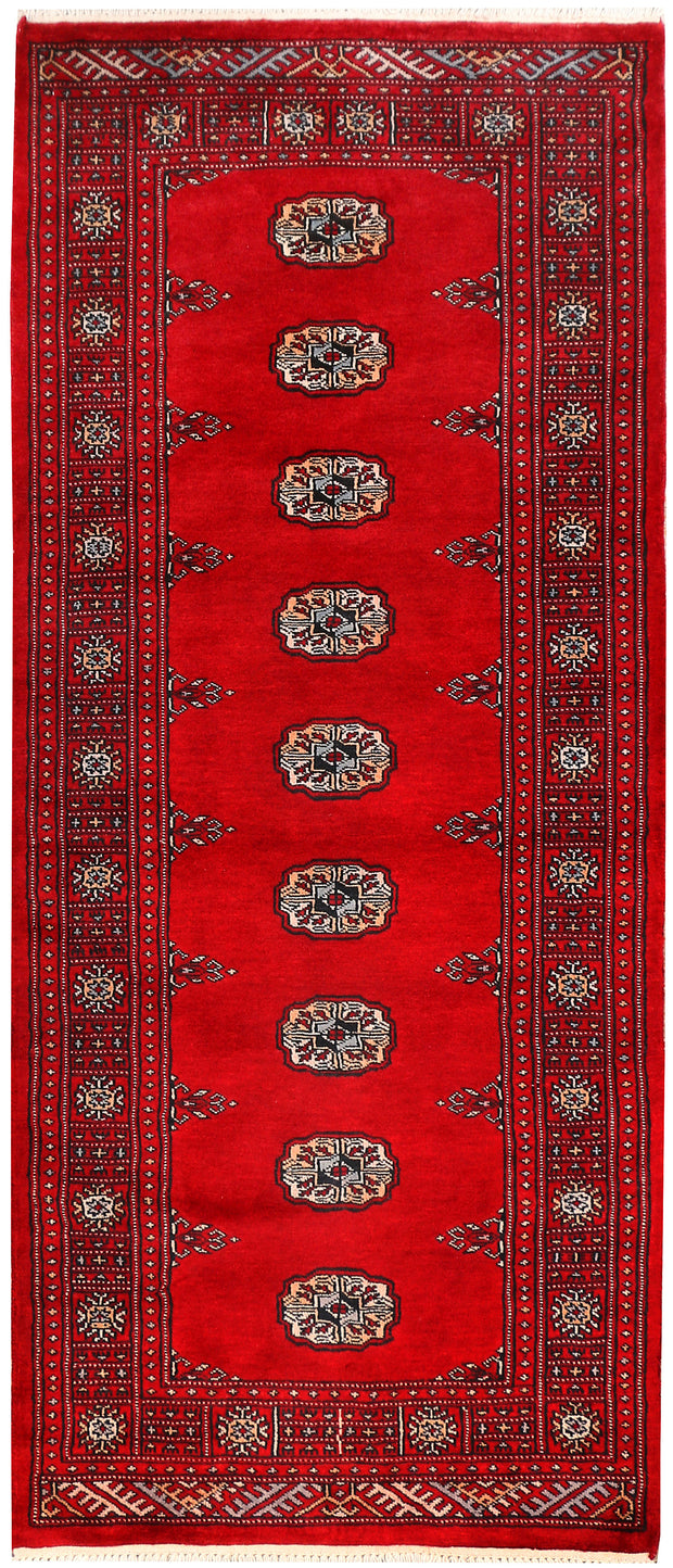 Red Bokhara 2' 7 x 6' - No. 45053 - ALRUG Rug Store