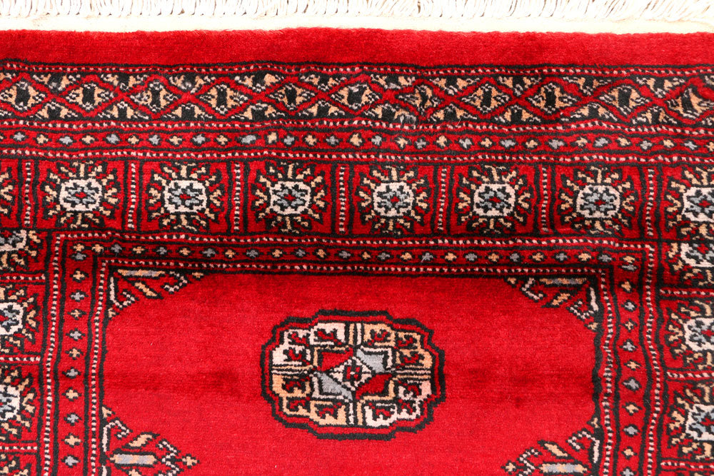 Dark Red Bokhara 2' 7 x 7' 4 - No. 45054 - ALRUG Rug Store