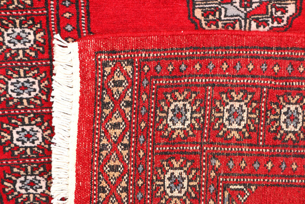 Dark Red Bokhara 2' 7 x 7' 4 - No. 45054 - ALRUG Rug Store