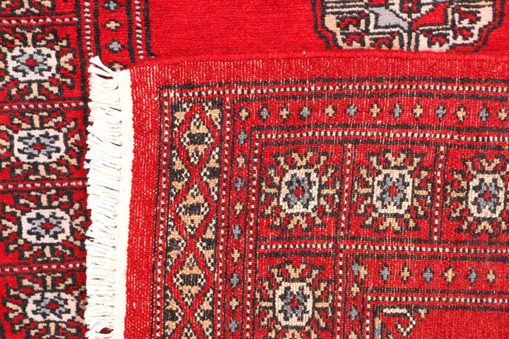 Dark Red Bokhara 2' 7 x 7' 4 - No. 45054 - ALRUG Rug Store