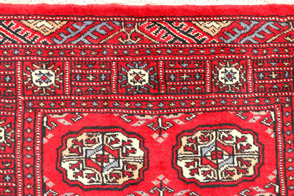 Red Bokhara 2' 6 x 6' 5 - No. 45059 - ALRUG Rug Store