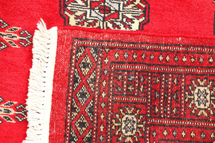 Red Bokhara 2' 7 x 6' - No. 45063 - ALRUG Rug Store