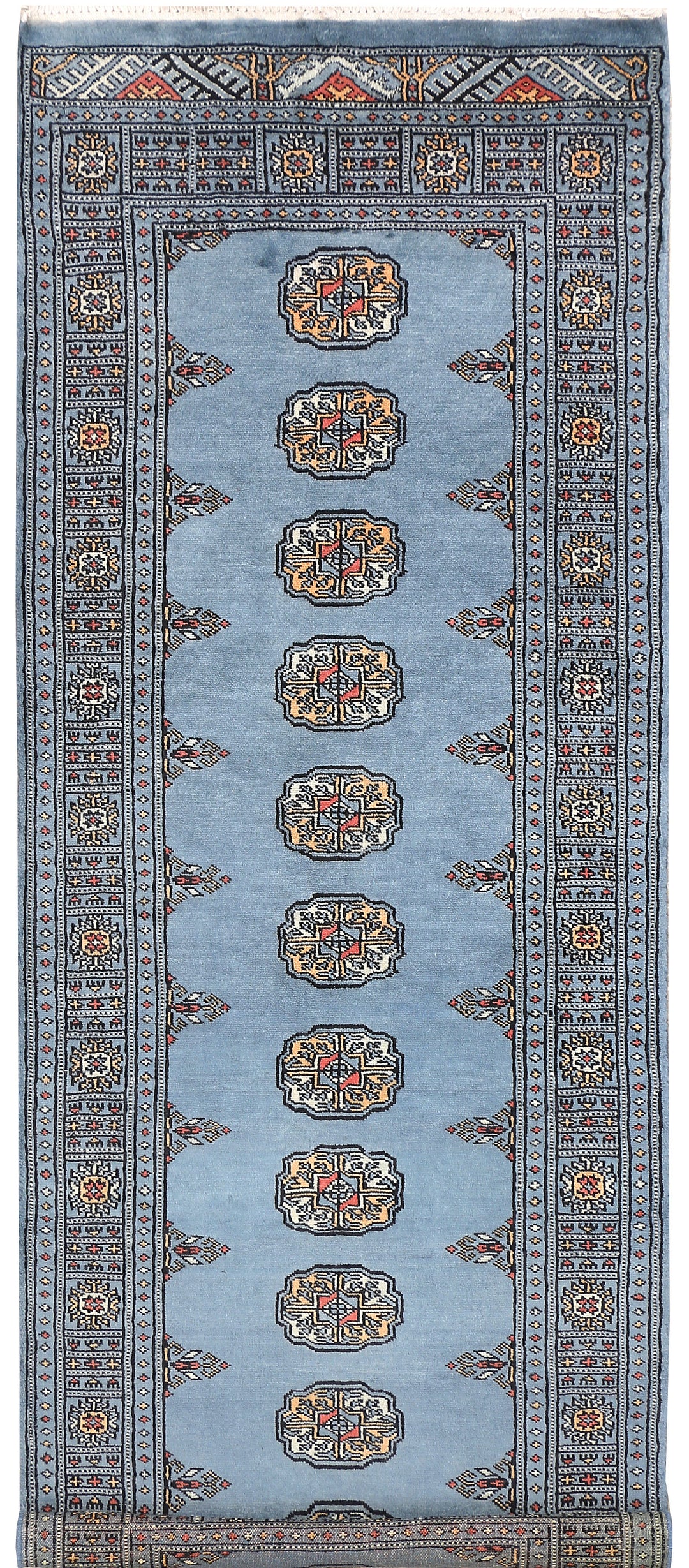 Slate Grey Bokhara 2' 7 x 6' 9 - No. 45064 - ALRUG Rug Store