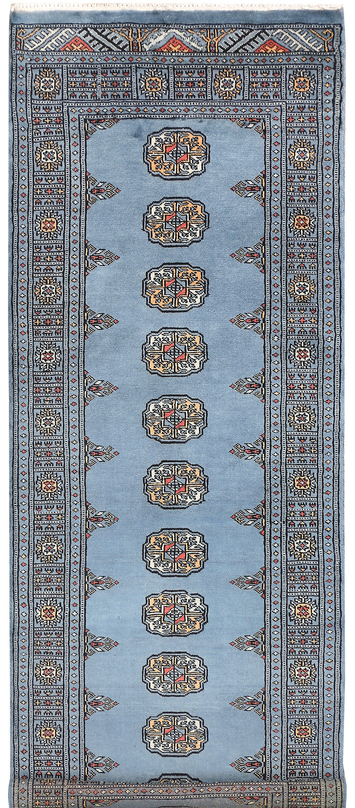 Slate Grey Bokhara 2' 7 x 6' 9 - No. 45064 - ALRUG Rug Store
