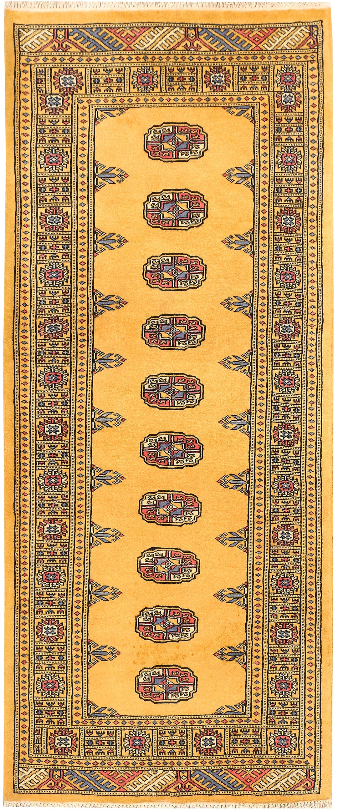 Gold Bokhara 2' 8 x 6' 6 - No. 45067 - ALRUG Rug Store