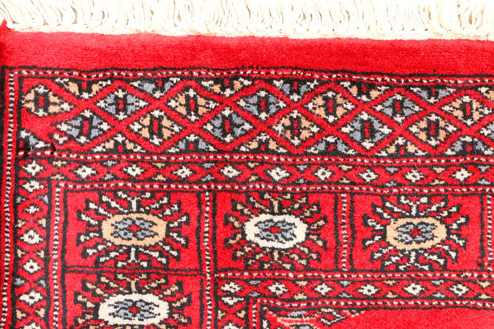 Dark Red Bokhara 2' 8 x 5' 5 - No. 45068 - ALRUG Rug Store