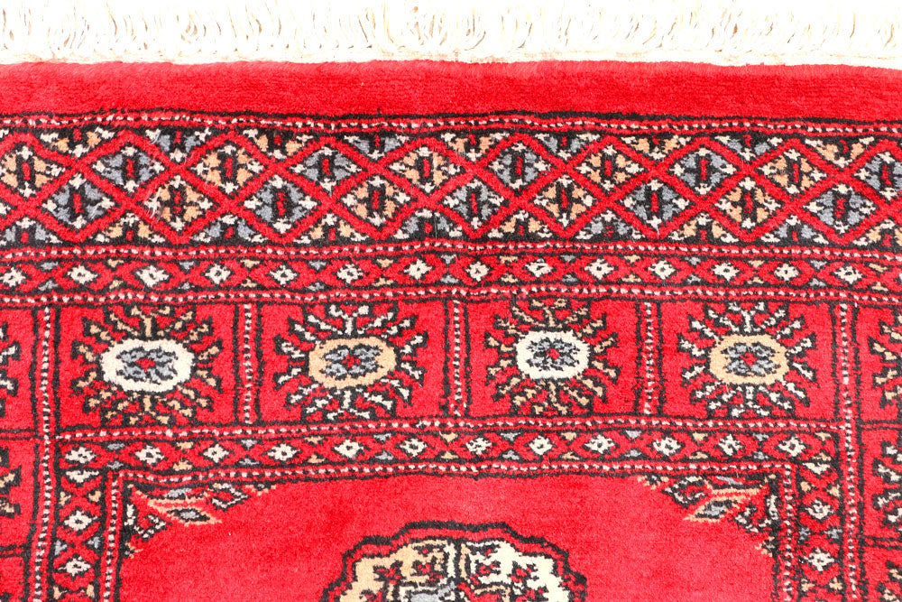 Dark Red Bokhara 2' 8 x 5' 5 - No. 45068 - ALRUG Rug Store
