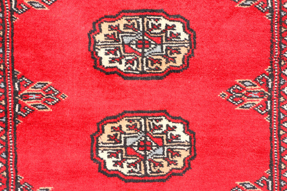 Dark Red Bokhara 2' 8 x 5' 5 - No. 45068 - ALRUG Rug Store
