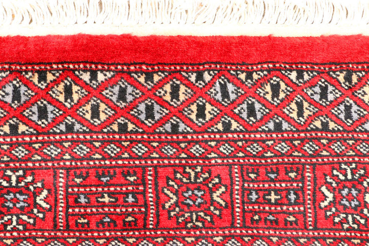 Red Bokhara 2' 6 x 6' 3 - No. 45069 - ALRUG Rug Store