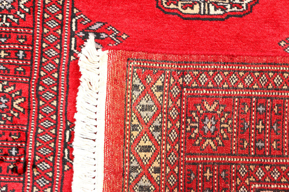 Red Bokhara 2' 6 x 6' 3 - No. 45069 - ALRUG Rug Store