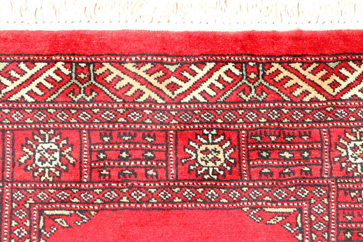 Dark Red Bokhara 2' 6 x 6' 3 - No. 45071 - ALRUG Rug Store