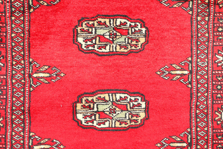 Dark Red Bokhara 2' 6 x 6' 3 - No. 45071 - ALRUG Rug Store