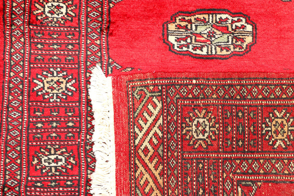 Dark Red Bokhara 2' 6 x 6' 3 - No. 45071 - ALRUG Rug Store