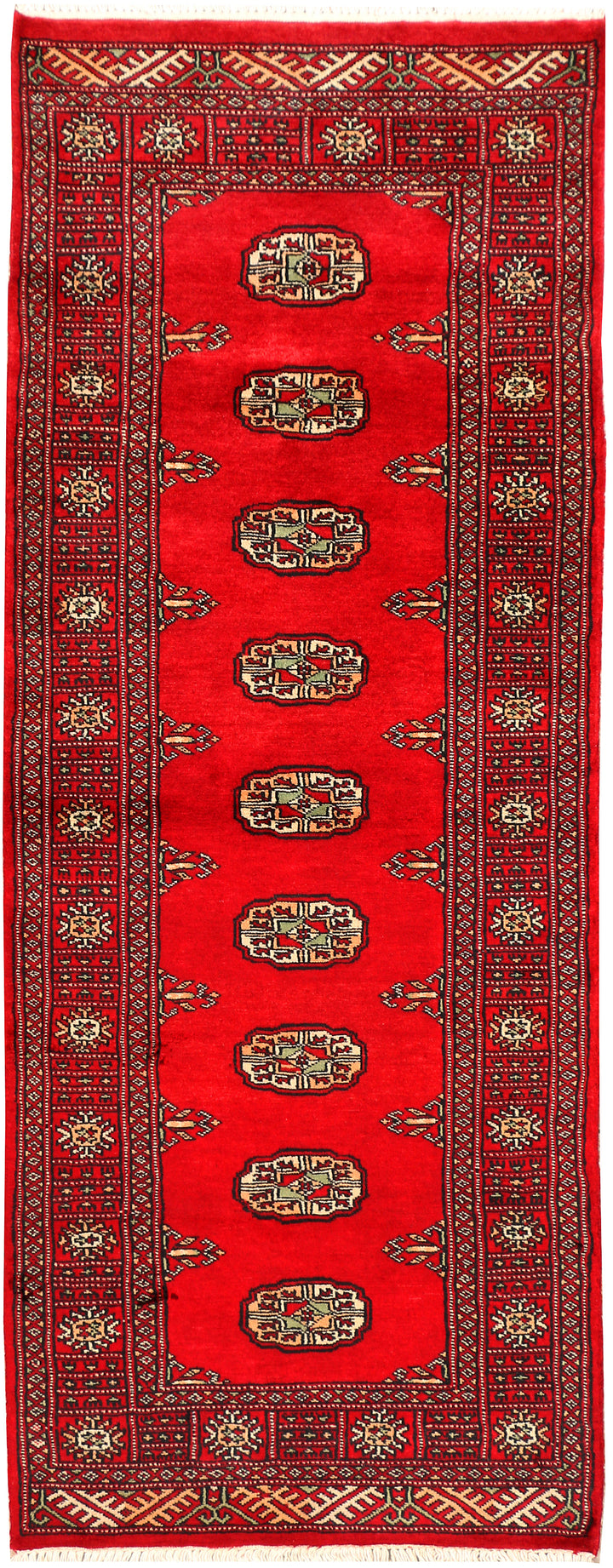 Dark Red Bokhara 2' 6 x 6' 3 - No. 45071 - ALRUG Rug Store