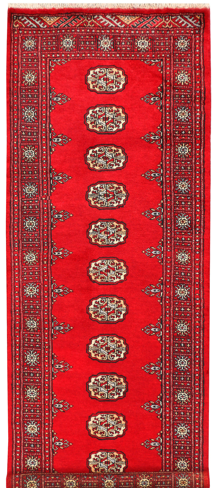 Red Bokhara 2' 7 x 6' 9 - No. 45073 - ALRUG Rug Store