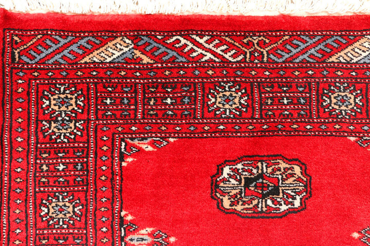 Red Bokhara 2' 7 x 5' 8 - No. 45076 - ALRUG Rug Store