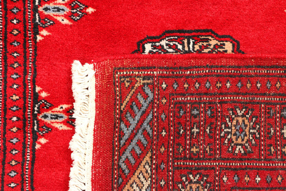 Red Bokhara 2' 7 x 5' 8 - No. 45076 - ALRUG Rug Store