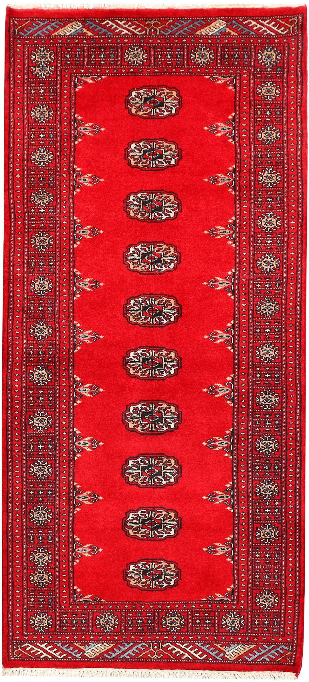 Red Bokhara 2' 7 x 5' 8 - No. 45076 - ALRUG Rug Store
