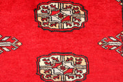 Red Bokhara 2' 6 x 6' 8 - No. 45078 - ALRUG Rug Store