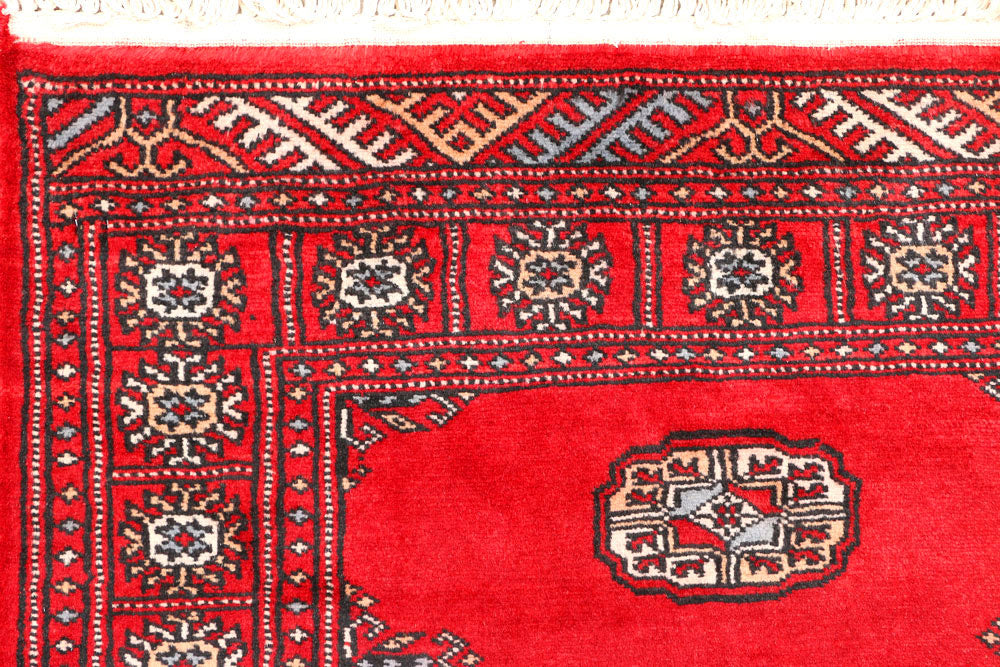 Red Bokhara 2' 6 x 5' 9 - No. 45081 - ALRUG Rug Store