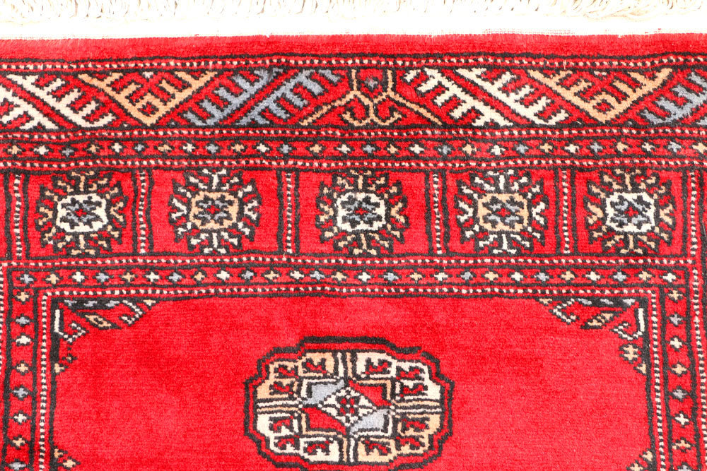 Red Bokhara 2' 6 x 5' 9 - No. 45081 - ALRUG Rug Store