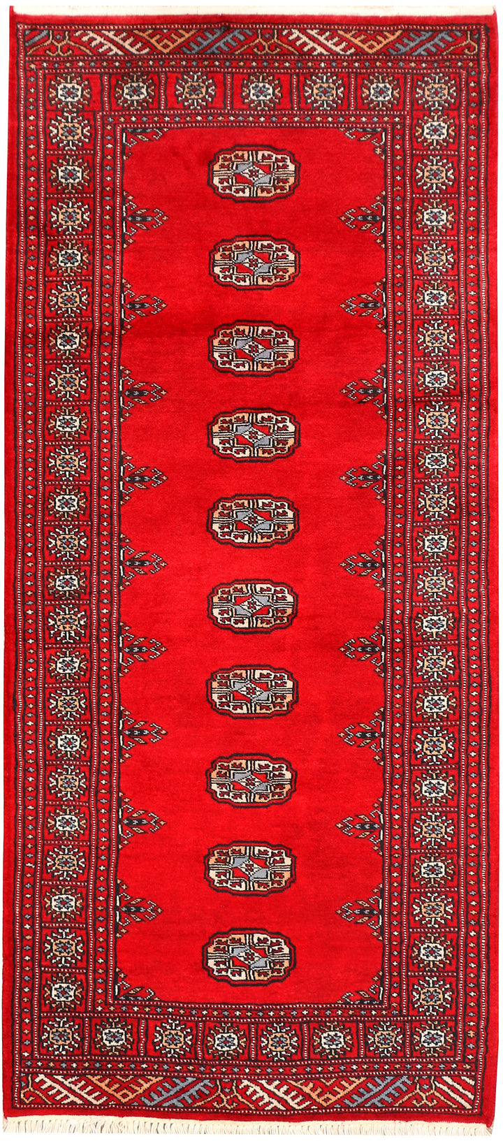 Red Bokhara 2' 6 x 5' 9 - No. 45081 - ALRUG Rug Store