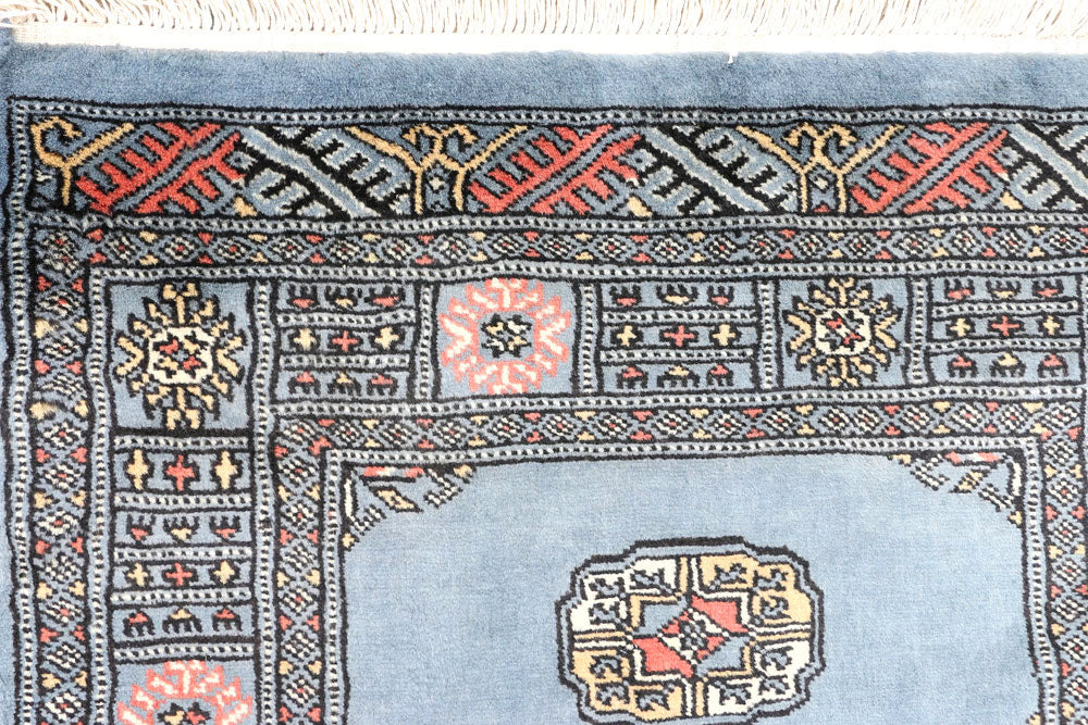 Slate Grey Bokhara 2' 6 x 6' 11 - No. 45084 - ALRUG Rug Store