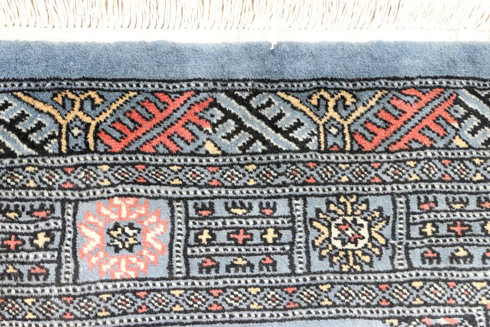 Slate Grey Bokhara 2' 6 x 6' 11 - No. 45084 - ALRUG Rug Store