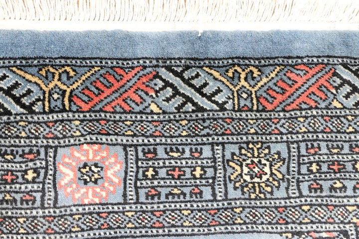 Slate Grey Bokhara 2' 6 x 6' 11 - No. 45084 - ALRUG Rug Store