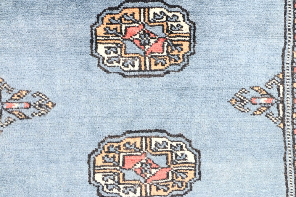 Slate Grey Bokhara 2' 6 x 6' 11 - No. 45084 - ALRUG Rug Store