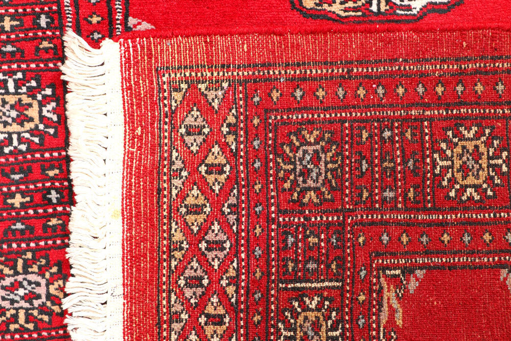 Red Bokhara 2' 7 x 5' 9 - No. 45085 - ALRUG Rug Store