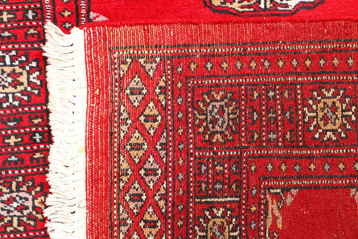 Red Bokhara 2' 7 x 5' 9 - No. 45085 - ALRUG Rug Store