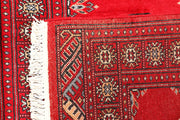 Red Bokhara 2' 7 x 6' 3 - No. 45087 - ALRUG Rug Store