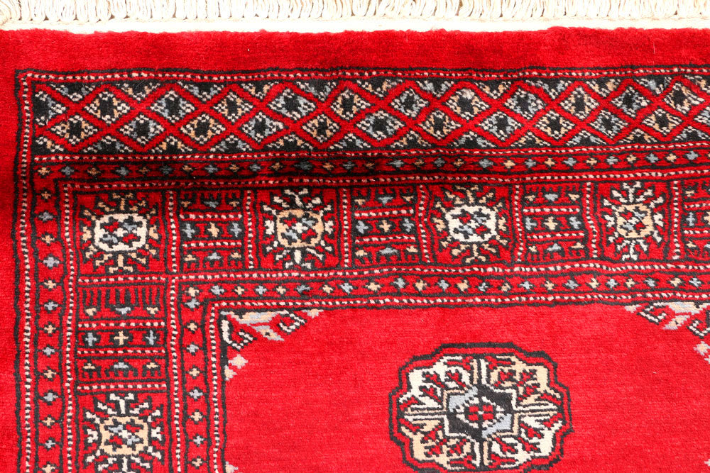 Red Bokhara 2' 7 x 7' 1 - No. 45089 - ALRUG Rug Store