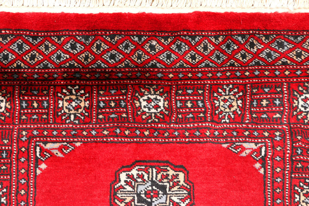 Red Bokhara 2' 7 x 7' 1 - No. 45089 - ALRUG Rug Store